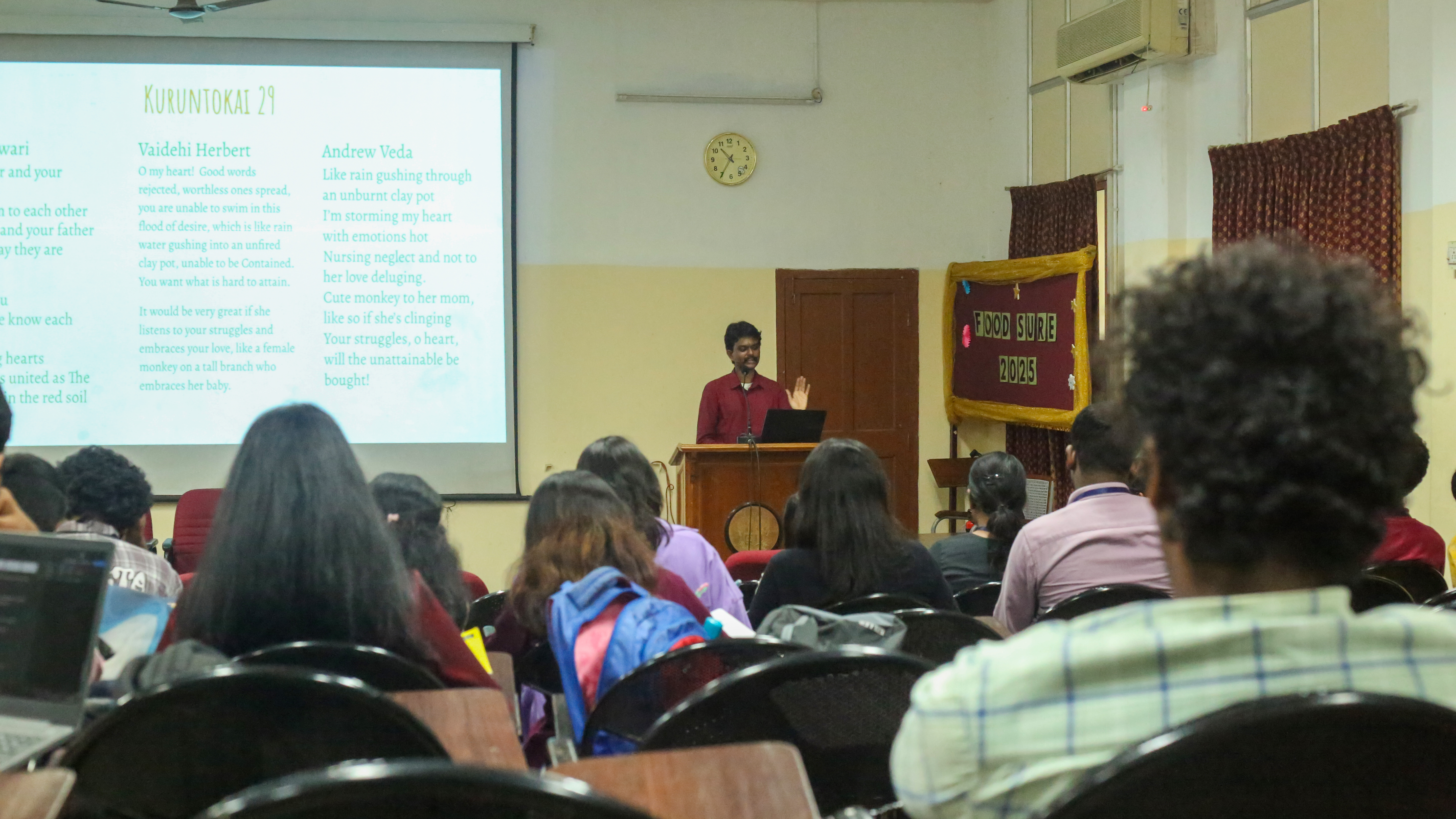 Translation workshop, Loyola College